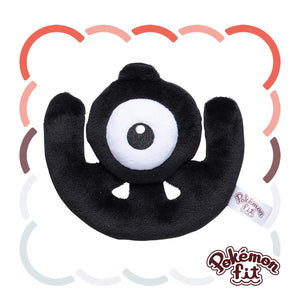 #201 Incogntio U Plüschtier Plushie - Pokemon Center Japan Original - Pokemon fit