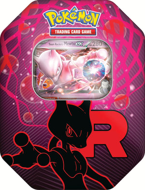 Team Rocket Tin Mewtu, Snobilikat, Nidoking EX