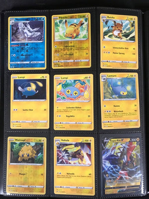 Schwert & Schild Master Set Pokemon Sammlung 216/202 Komplett Deutsch - Near MINT