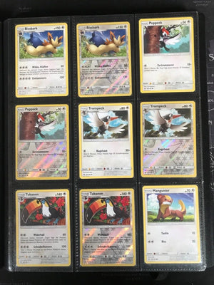 Sonne Mond Basis Master Set Pokemon Sammlung 163/149 Komplett Deutsch