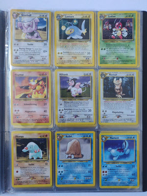 Neo Genesis Master Set Pokemon Sammlung Basis 111/111 Komplett Deutsch
