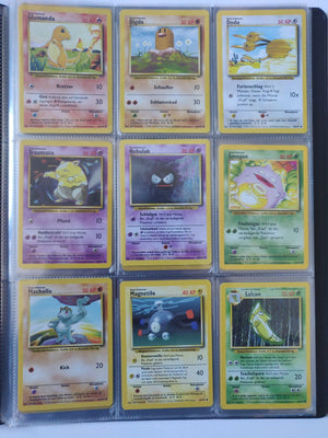 Base Set Master Set Pokemon Sammlung Basis 102/102 Komplett Deutsch