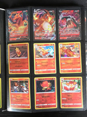 Flammende Finsternis Master Set Pokemon Sammlung 201/189 Komplett Deutsch