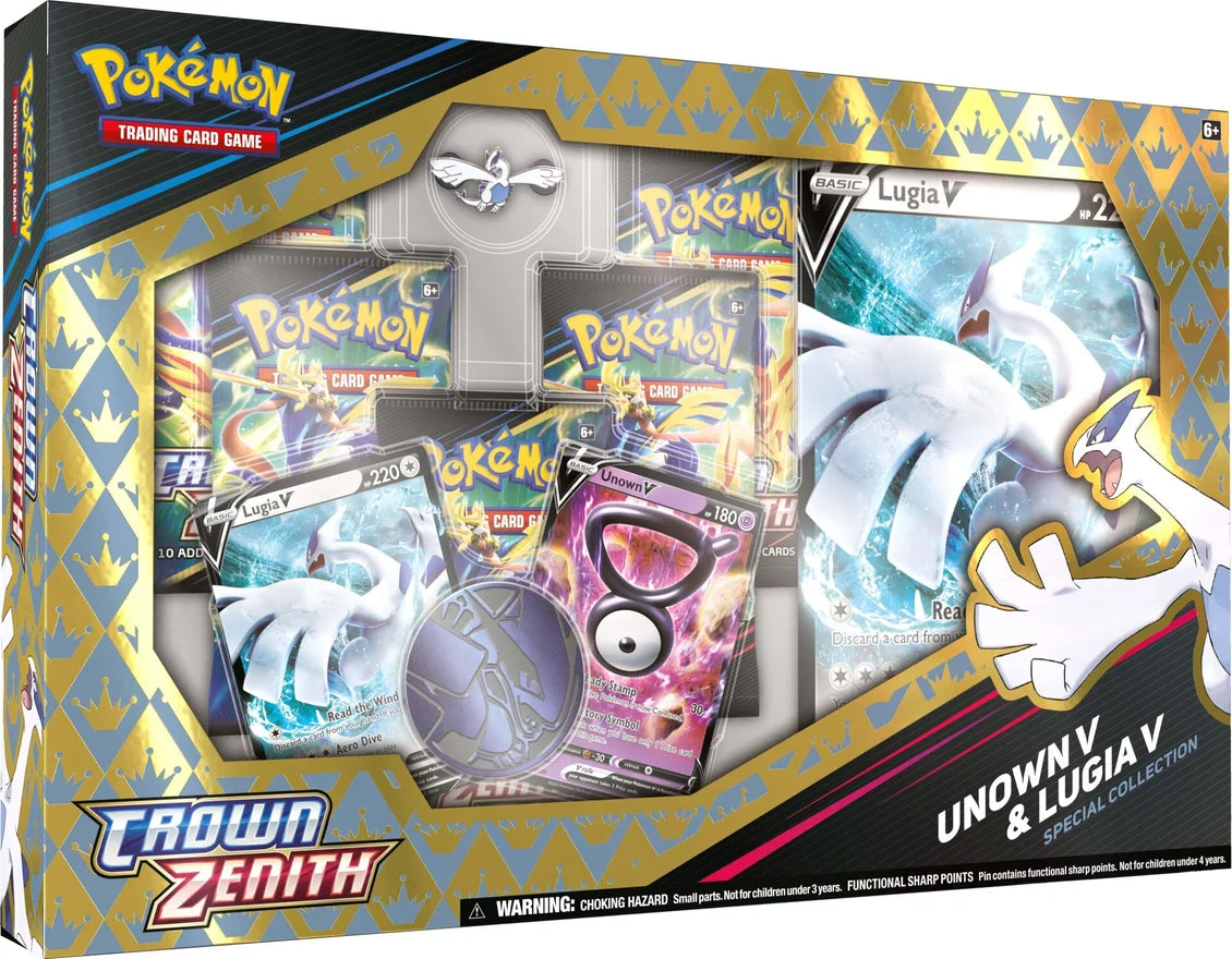 Lugia & Icognito Zenit der Könige Spezial Pin Collection - Englisch - Vorbestellung 22.09.*