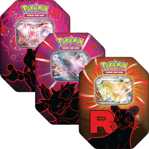 Team Rocket Tin Mewtu, Snobilikat, Nidoking EX