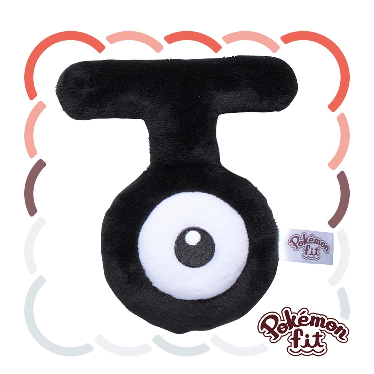 #201 Incogntio T Plüschtier Plushie - Pokemon Center Japan Original - Pokemon fit