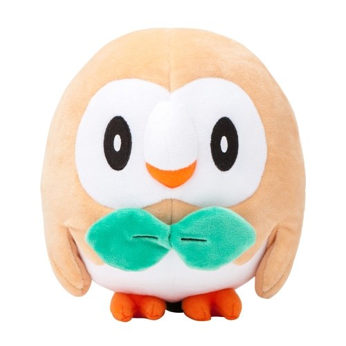 #722 Bauz Plüschtier -  Rowlet Plushie - Pokemon Center Japan Original