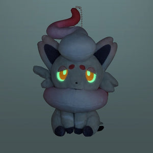Leuchtendes Hisui Zorua Plüschtier - YonaYonaGhost Collection - Pokemon Center Original