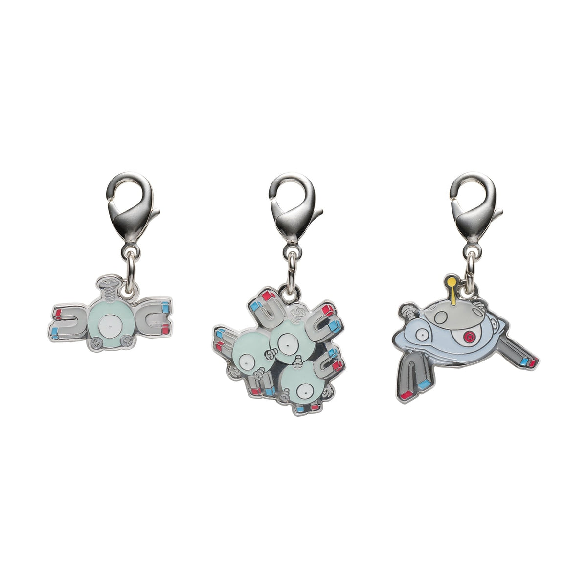 Schlüsselanhänger Magnetilo / Magneton / Magnezone - Pokemon Center Japan Original