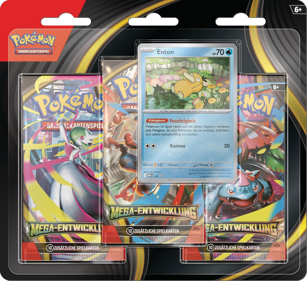 Mega Entwicklung 3-pack Blister (Deutsch)