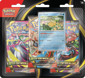 Mega Entwicklung 3-pack Blister (Deutsch)