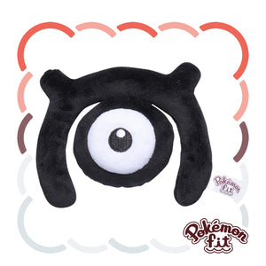 #201 Incogntio M Plüschtier Plushie - Pokemon Center Japan Original - Pokemon fit
