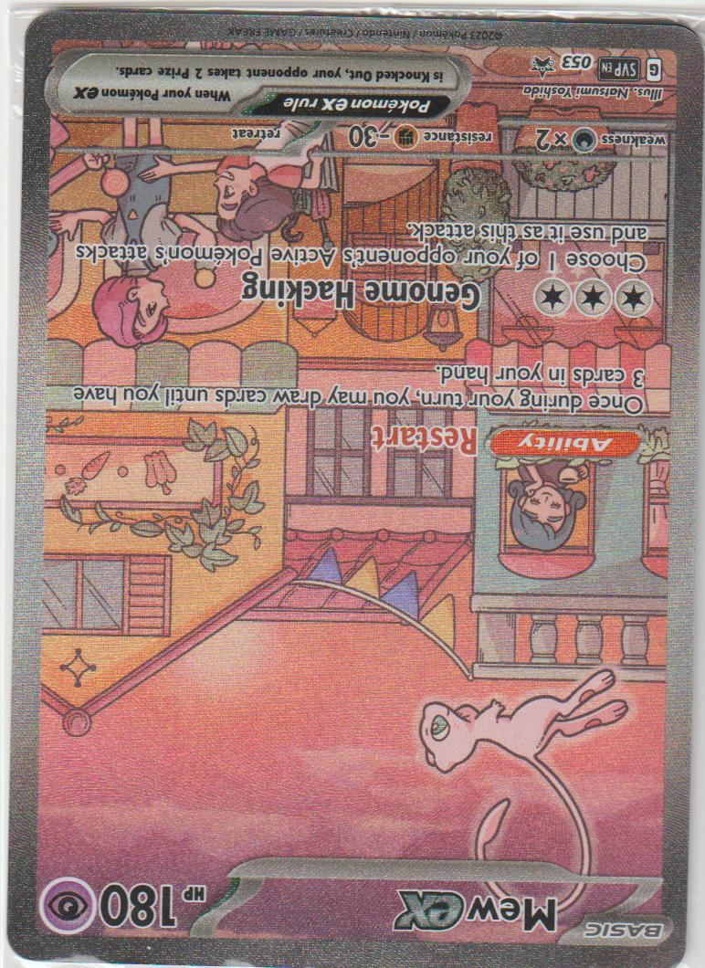 Mew ex Promokarte 053 - Sealed- Karmesin &amp; Purpur - 151 - Englisch - Near  Mint