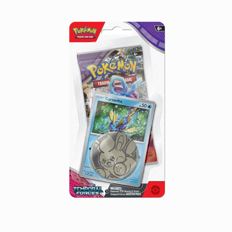 Scarlet &amp; Violet Temporal Forces 1-Pack Blister (Englisch)  - Vorbestellung 22.03.*