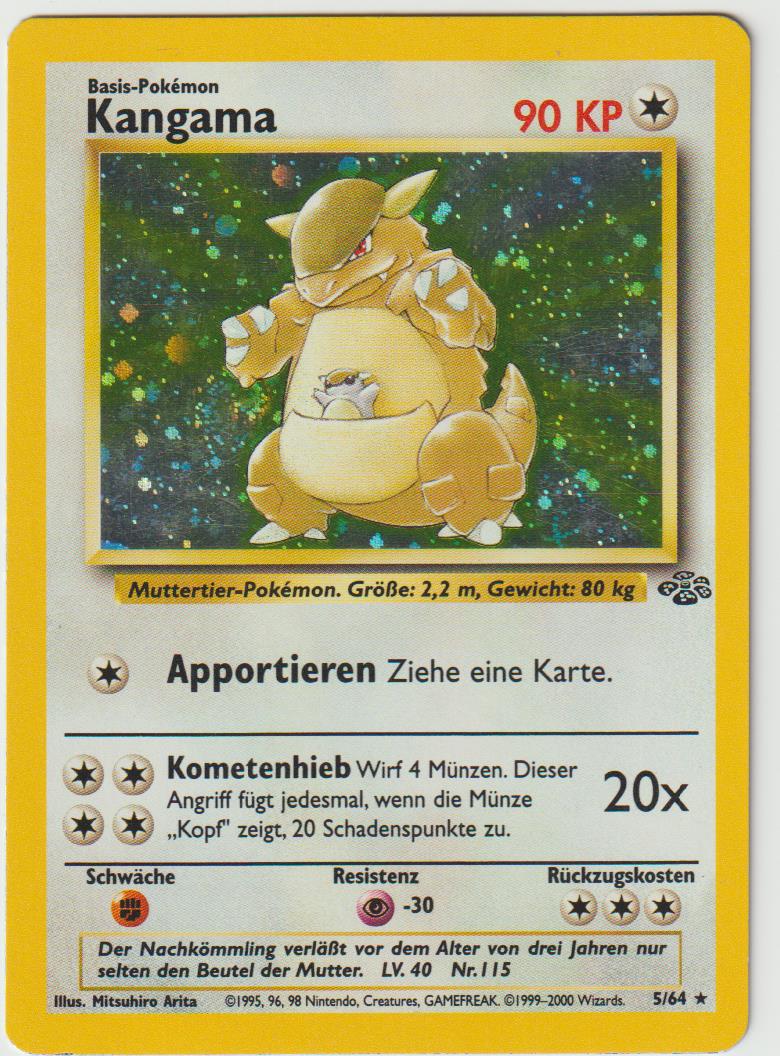 Kangama Holo 5/64 Dschungel Jungle - Deutsch - Good - Light Played