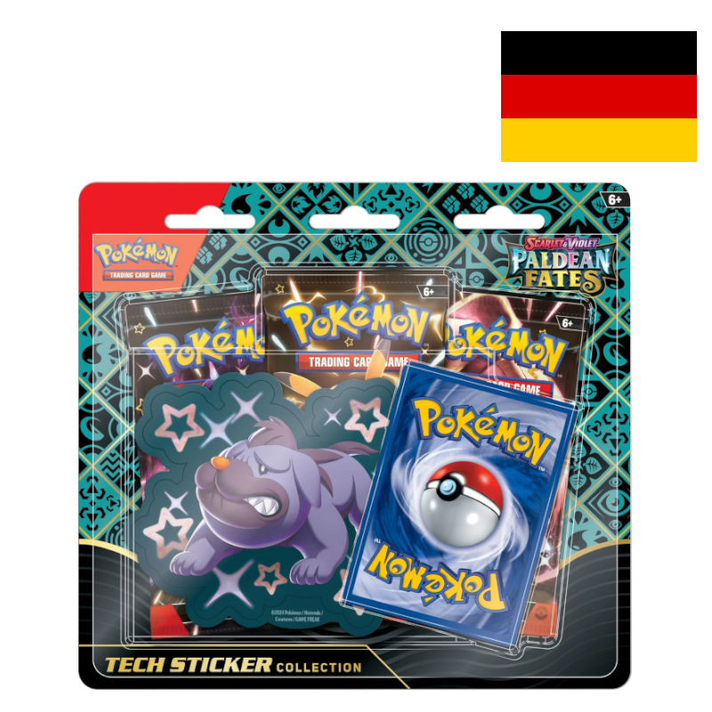 Sticker Collection Scarlet &amp; Violet - Paldeas Schicksale - Paldean Fates - Deutsch - Vorbestellung 26.1.*