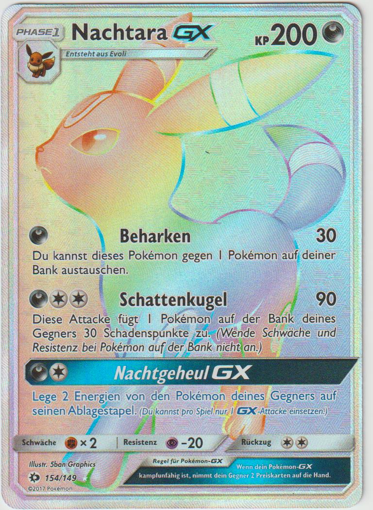 Nachtara 154/149 - Sonne &amp; Mond - Deutsch - Near Mint