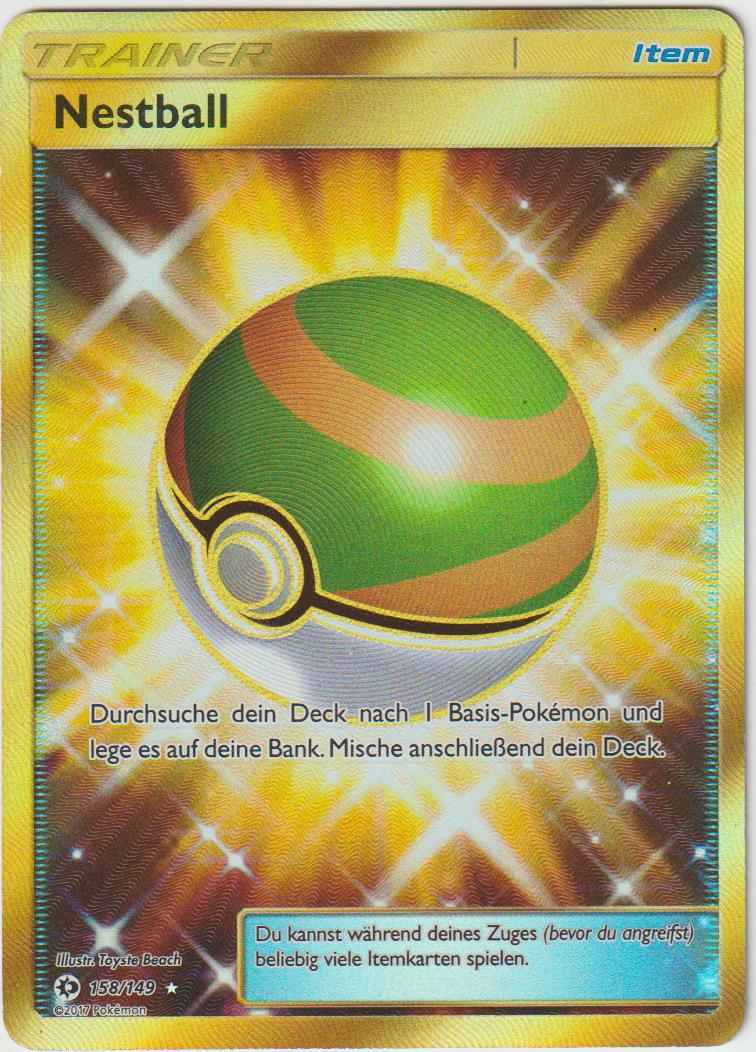 Nestball Gold 157/149 - Sonne &amp; Mond - Deutsch - Near Mint