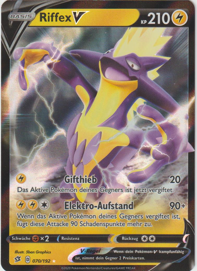 Riffex V 070/192 - Schwert &amp; Schild - Clash der Rebellen - Deutsch - Near Mint