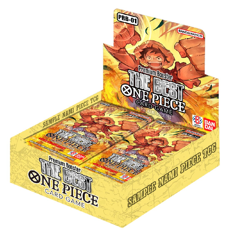 PRB01 Display Englisch - The Best Booster Box One Piece Premium Display Englisch