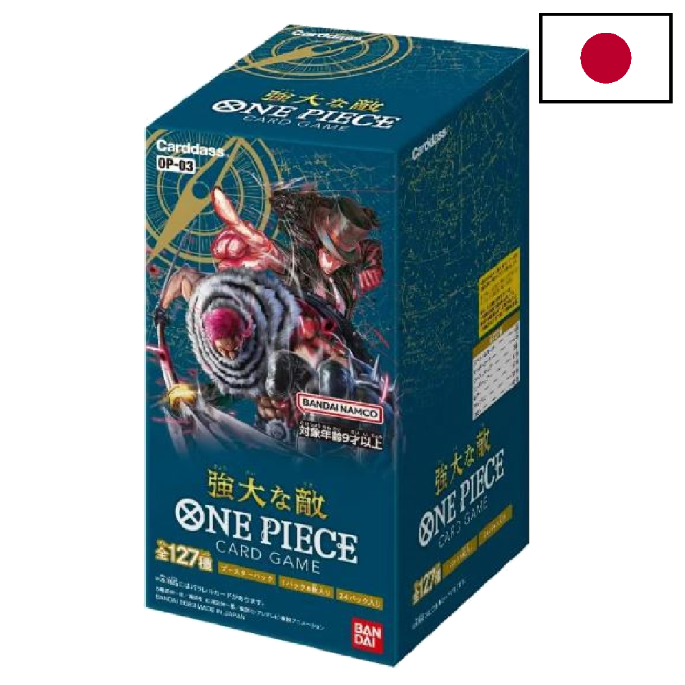 One Piece Card Game Mighty Enemies Display  [OP03]  - Pillars of Strength Japanisch