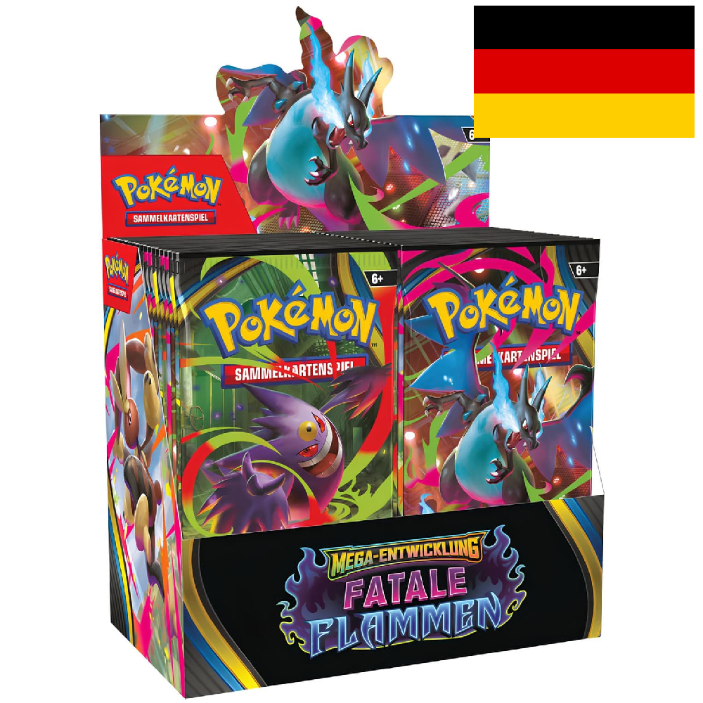 Fatale Flammen Display Deutsch ME02