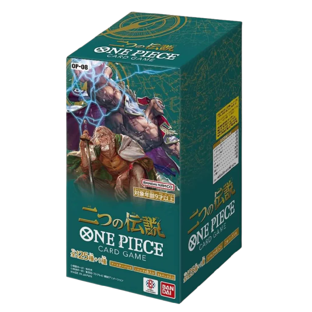 OP08 Display Two Legends One Piece Card Game - Japanisch - Lieferbar