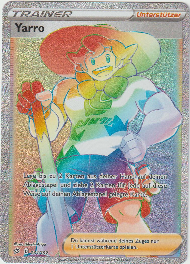 Yarro RB 201/192 - Schwert &amp; Schild - Clash der Rebellen - Deutsch - Near Mint