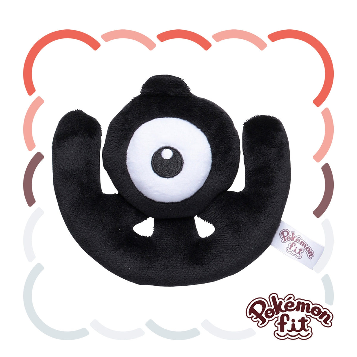 #201 Incogntio U Plüschtier Plushie - Pokemon Center Japan Original - Pokemon fit