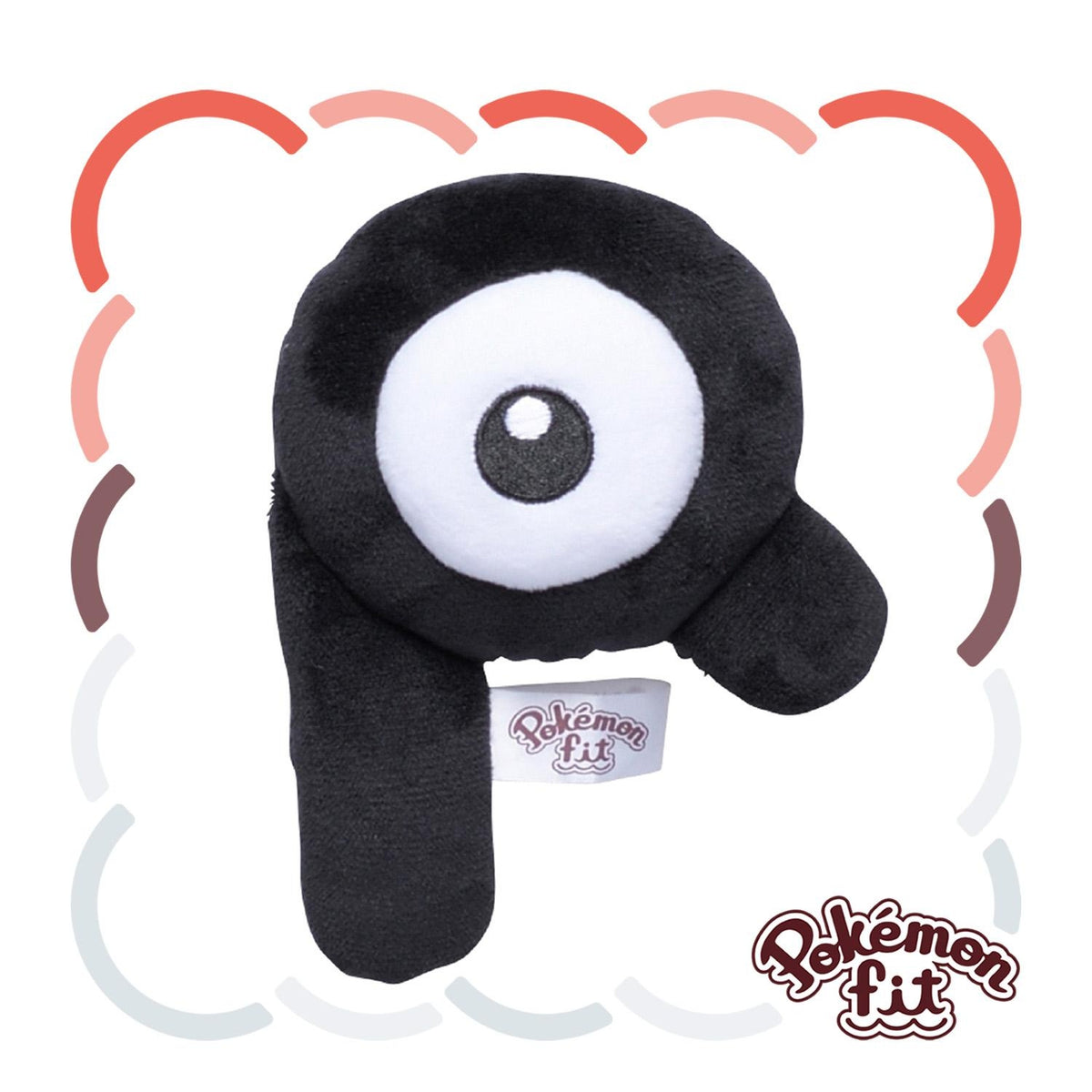 #201 Incogntio R Plüschtier Plushie - Pokemon Center Japan Original - Pokemon fit
