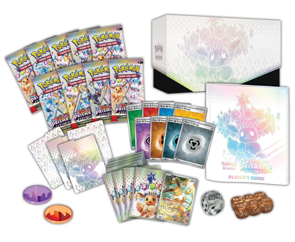 Prismatic Evolutions ETB Englisch -  Elite Trainer Box