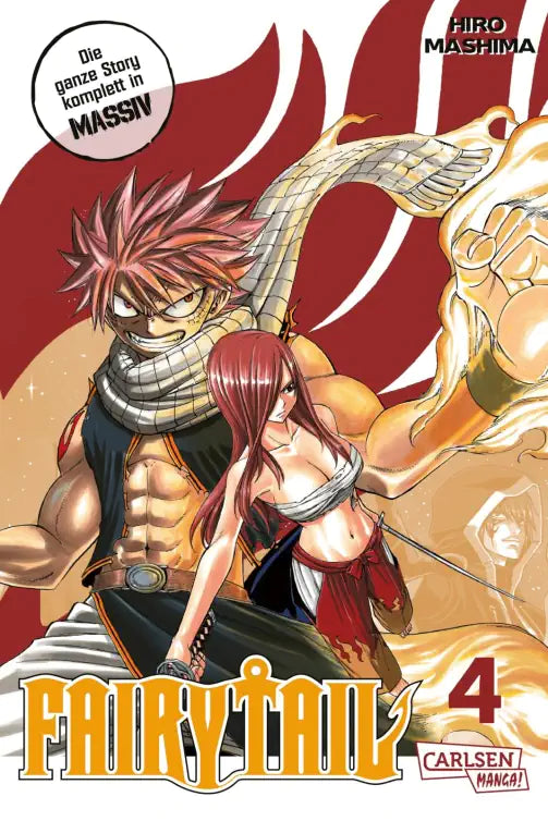 Fairy Tail Massiv 4 Manga Taschenbuch - Hiro Mashima