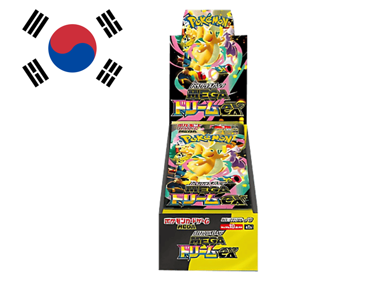 Pokémon Mega Dream EX Display - Koreanisch