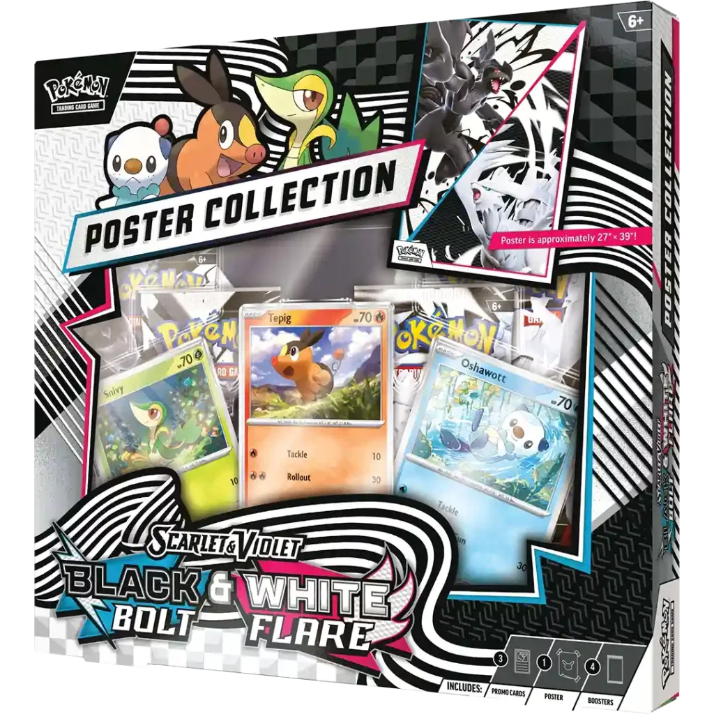 Pokémon Black Bolt &amp; White Flare - Poster Collection  - Englisch - Release 18.7