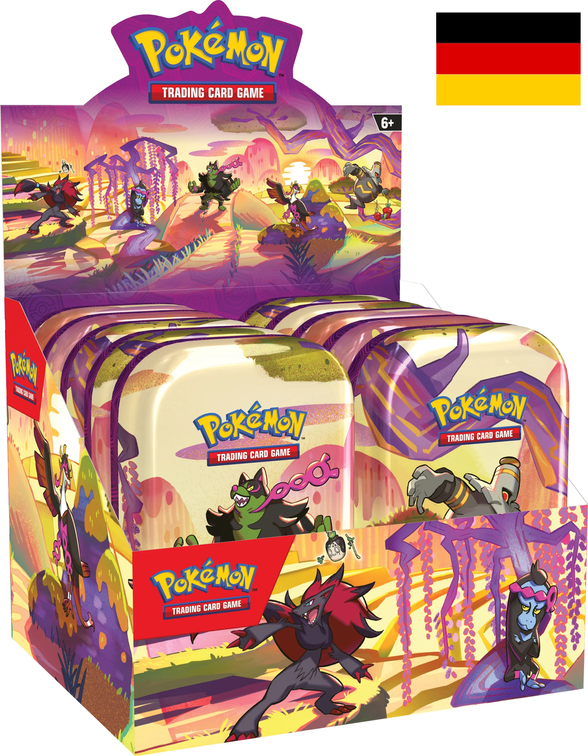 Scarlet &amp; Violet - Scarlet &amp; Violet—Shrouded Fable Mini Tin Display - Deutsch - Vorbestellung 02.08.*