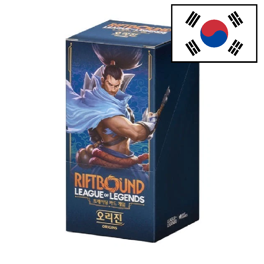Riftbound Origins Display Koreanisch 5 Karten Set - Vorbestellung Lieferung 21.10.