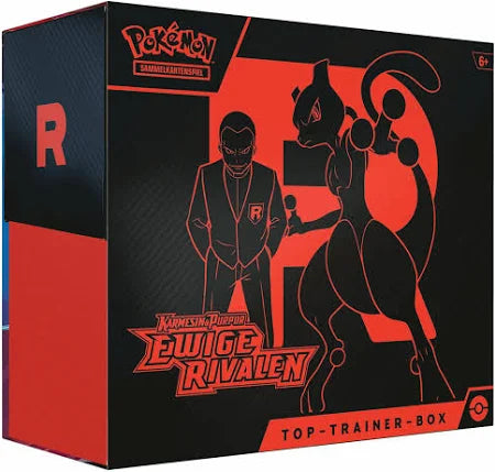Karmesin &amp; Purpur Ewige Rivalen Top Trainer Box - Deutsch