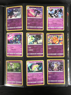 Flammende Finsternis Master Set Pokemon Sammlung 201/189 Komplett Deutsch