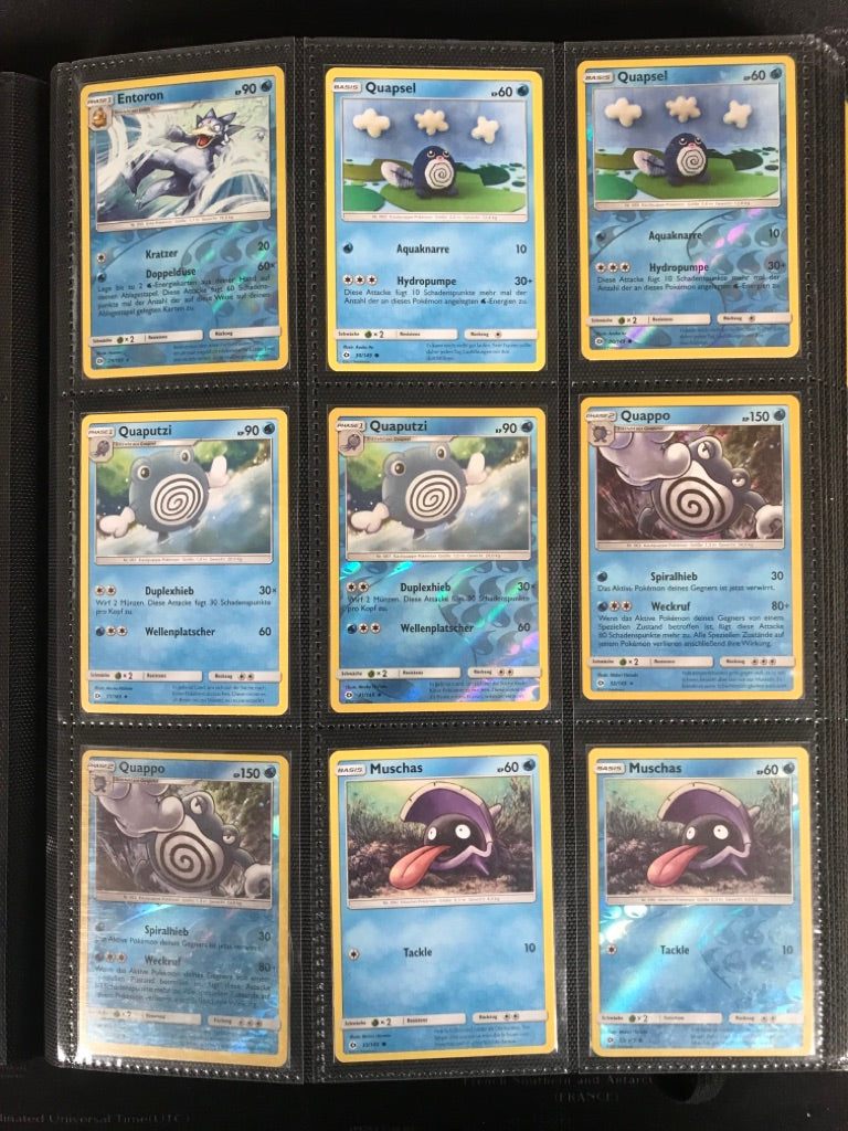 Sonne Mond Basis Master Set Pokemon Sammlung 163/149 Komplett Deutsch