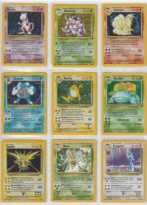 Base Set Master Set Pokemon Sammlung Basis 102/102 Komplett Deutsch