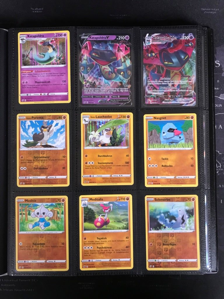 Clash der Rebellen Master Set Pokemon Sammlung Komplett Deutsch 209/192