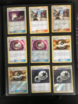 Sonne Mond Basis Master Set Pokemon Sammlung 163/149 Komplett Deutsch