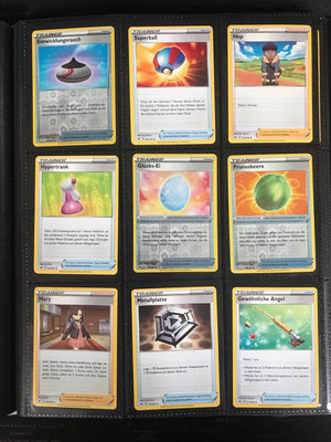 Schwert & Schild Master Set Pokemon Sammlung 216/202 Komplett Deutsch - Near MINT