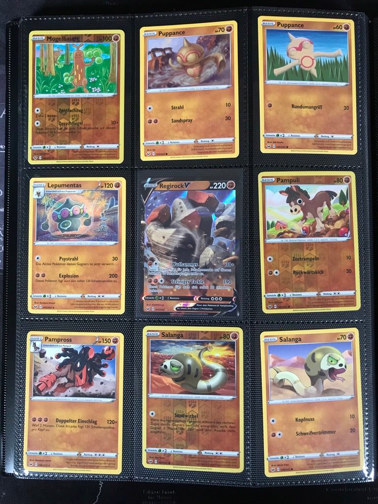 Schwert &amp; Schild Master Set Pokemon Sammlung 216/202 Komplett Deutsch - Near MINT