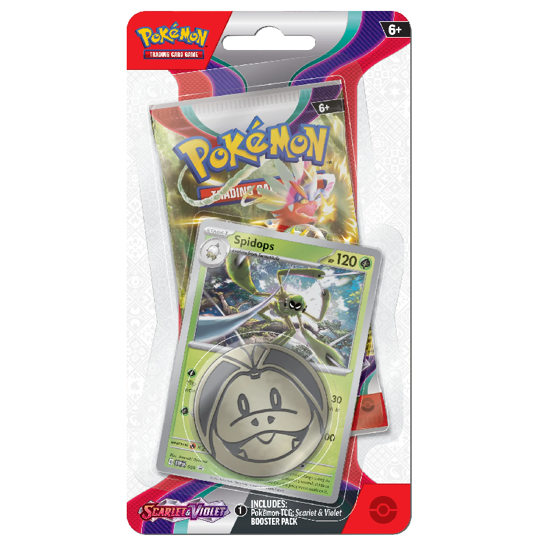 Scarlet &amp; Violet 1-pack Checklane Blister - Karmesin &amp; Purpur - Englisch- Vorbestellung 31.03.23*