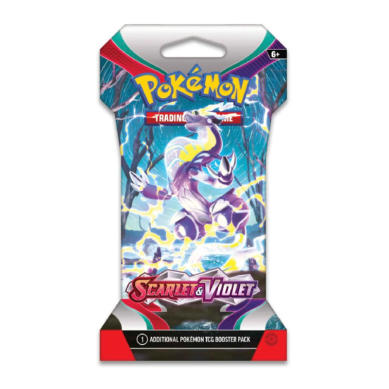 Scarlet & Violet Sleeved Booster - Karmesin & Purpur - Englisch- Vorbestellung 31.03.23*