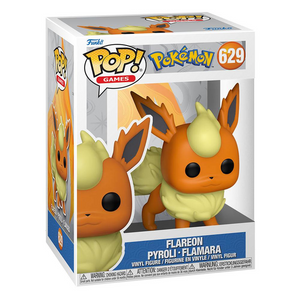 Pokemon POP! Games Vinyl Figur Flareon (EMEA) 9 cm - Funko Pop Flamara