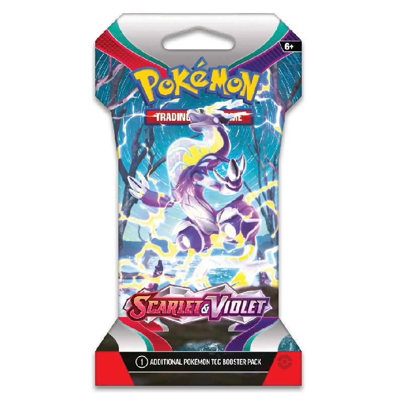 Scarlet & Violet Sleeved Booster - Englisch- Vorbestellung 31.03.23*