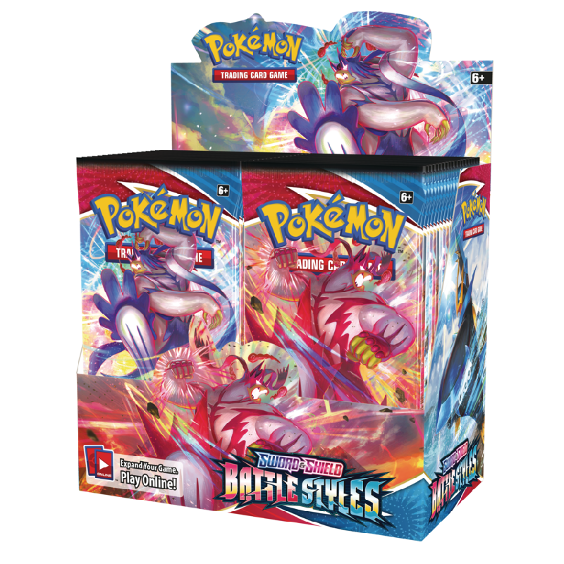 Battle Styles Display - Englisch - Kampfstile Schwert &amp; Schild - Sealed