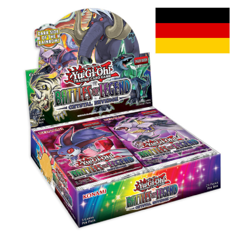 Battles of Legend: Crystal Revenge Display  Yu-gi-oh! 1.Edition - Deutsch